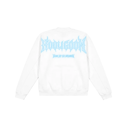 AWAKEN - GLOW BOMBER JACKET (WHITE)