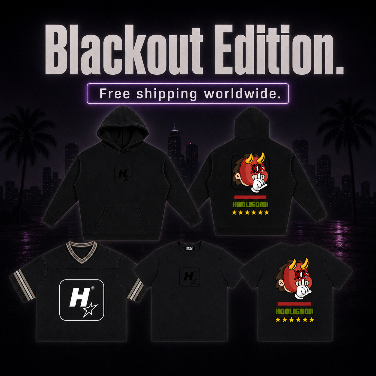 "GTA DROP - BLACKOUT EDITION."