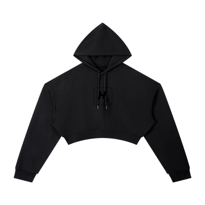 Black hoodie on a white background