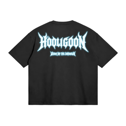 AWAKEN - GLOW OVERSIZED HEAVY TEE (BLACK)